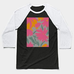 Chromatic Botanic Abstraction #28 Baseball T-Shirt